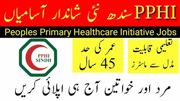 PPHI Jobs 2023 People’s Primary Health Initiatives Sindh Jobs
